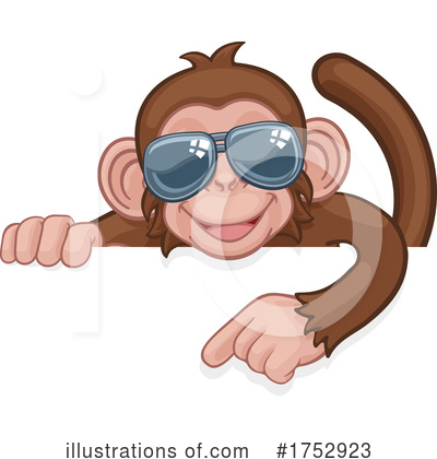 Royalty-Free (RF) Monkey Clipart Illustration by AtStockIllustration - Stock Sample #1752923