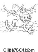 Monkey Clipart #1760416 by AtStockIllustration