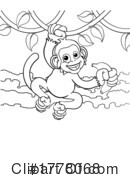 Monkey Clipart #1778068 by AtStockIllustration