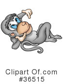 Monkey Clipart #36515 by dero