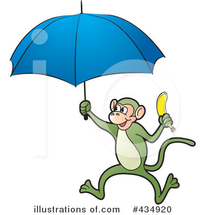 Royalty-Free (RF) Monkey Clipart Illustration by Lal Perera - Stock Sample #434920