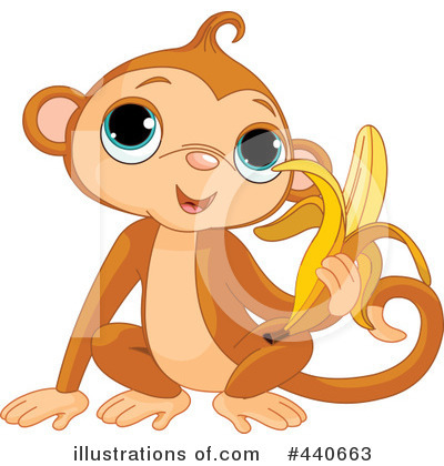Monkey Clipart #440663 by Pushkin