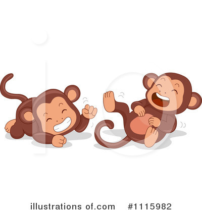 Laughing Clipart #1115982 by BNP Design Studio