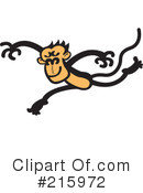 Monkeys Clipart #215972 by Zooco