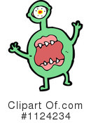 Monster Clipart #1124234 by lineartestpilot