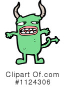 Monster Clipart #1124306 by lineartestpilot