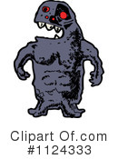 Monster Clipart #1124333 by lineartestpilot
