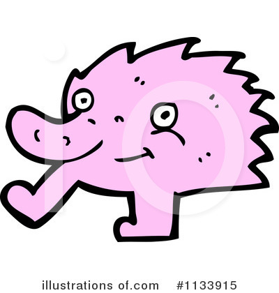 Royalty-Free (RF) Monster Clipart Illustration by lineartestpilot - Stock Sample #1133915