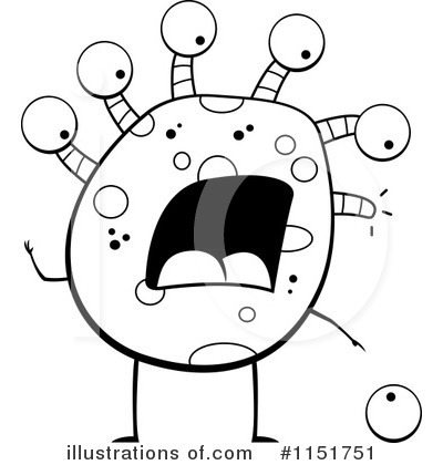 Royalty-Free (RF) Monster Clipart Illustration by Cory Thoman - Stock Sample #1151751