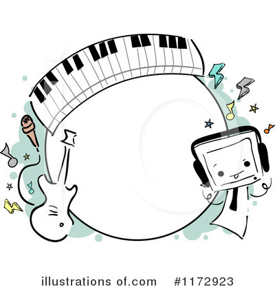 Music Band Clipart #1172923 by BNP Design Studio