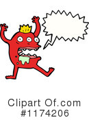 Monster Clipart #1174206 by lineartestpilot