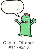 Monster Clipart #1174216 by lineartestpilot
