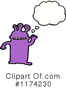 Monster Clipart #1174230 by lineartestpilot