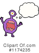Monster Clipart #1174235 by lineartestpilot
