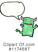 Monster Clipart #1174587 by lineartestpilot