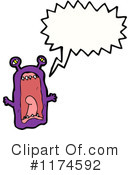 Monster Clipart #1174592 by lineartestpilot