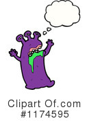 Monster Clipart #1174595 by lineartestpilot