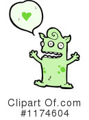 Monster Clipart #1174604 by lineartestpilot