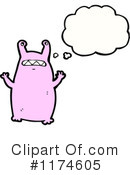 Monster Clipart #1174605 by lineartestpilot