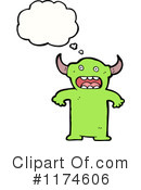 Monster Clipart #1174606 by lineartestpilot