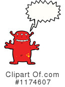 Monster Clipart #1174607 by lineartestpilot