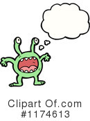 Monster Clipart #1174613 by lineartestpilot