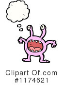 Monster Clipart #1174621 by lineartestpilot