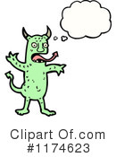 Monster Clipart #1174623 by lineartestpilot