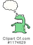Monster Clipart #1174629 by lineartestpilot