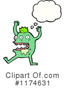 Monster Clipart #1174631 by lineartestpilot