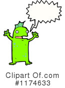 Monster Clipart #1174633 by lineartestpilot