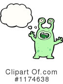 Monster Clipart #1174638 by lineartestpilot