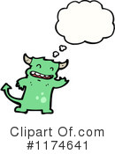Monster Clipart #1174641 by lineartestpilot