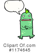 Monster Clipart #1174645 by lineartestpilot