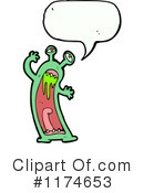 Monster Clipart #1174653 by lineartestpilot
