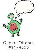 Monster Clipart #1174655 by lineartestpilot