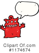 Monster Clipart #1174674 by lineartestpilot