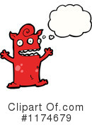 Monster Clipart #1174679 by lineartestpilot