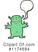 Monster Clipart #1174684 by lineartestpilot