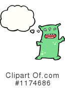 Monster Clipart #1174686 by lineartestpilot
