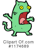 Monster Clipart #1174689 by lineartestpilot