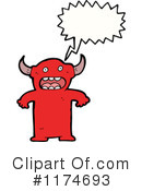 Monster Clipart #1174693 by lineartestpilot