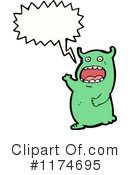 Monster Clipart #1174695 by lineartestpilot