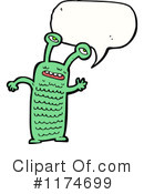 Monster Clipart #1174699 by lineartestpilot