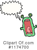 Monster Clipart #1174700 by lineartestpilot