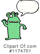 Monster Clipart #1174701 by lineartestpilot