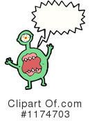 Monster Clipart #1174703 by lineartestpilot