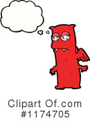 Monster Clipart #1174705 by lineartestpilot