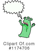 Monster Clipart #1174706 by lineartestpilot