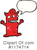 Monster Clipart #1174714 by lineartestpilot